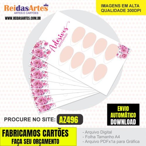 1 Arte 4 Pares 9x5cm - AZ496 10
