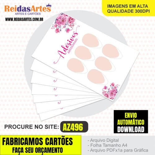 1 Arte 3 Pares 9x5cm - AZ496 8