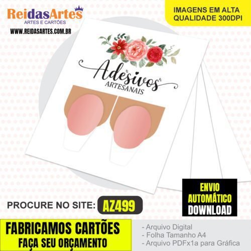 1 Arte Filha Unica 4,5x5cm - AZ499 8