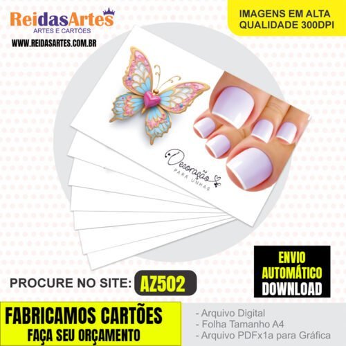 Kit 6 Artes Filha Unica Pé 9x5cm - AZ502 - Image 6