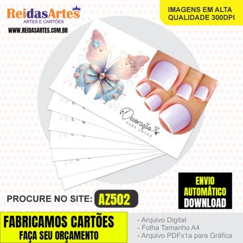 1 Arte Filha Unica Pé 9x5cm - AZ502 4