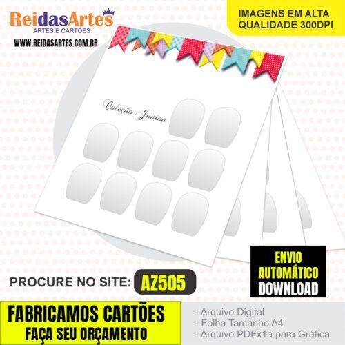 1 Arte Mini 5 Pares 7,5x9cm –  AZ505 7