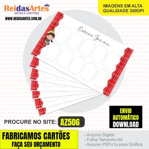 1 Arte 5 Pares 9x5cm -  AZ506 5