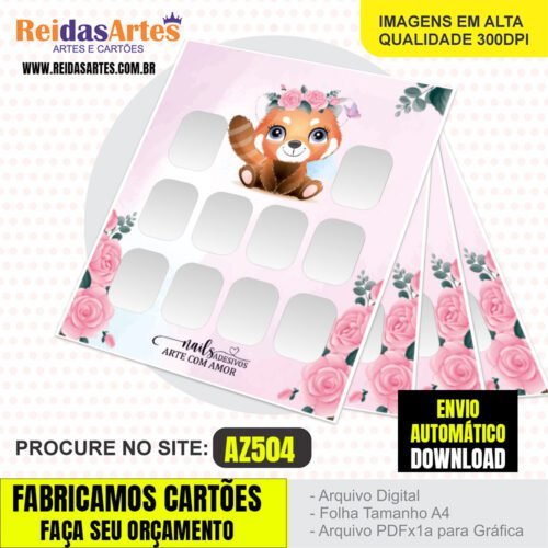 1 Arte Mini 5 Pares 7,5x9cm - AZ504 2