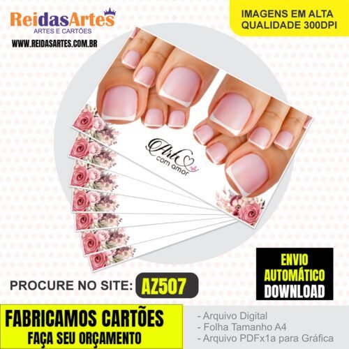 1 Arte Casadinha Pé 9x5cm - AZ507 1