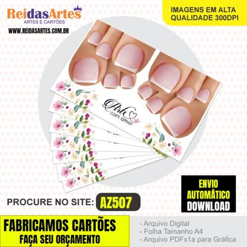 1 Arte Casadinha Pé 9x5cm - AZ507 1