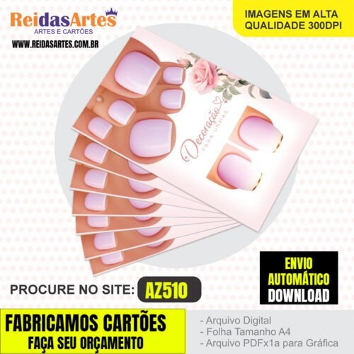 1 Arte Casadinha Pé 9x5cm - AZ510 1