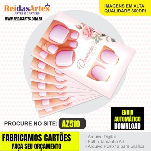1 Arte Casadinha Pé 9x5cm - AZ510 2
