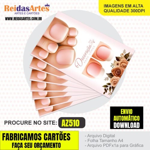1 Arte Casadinha Pé 9x5cm - AZ510 3