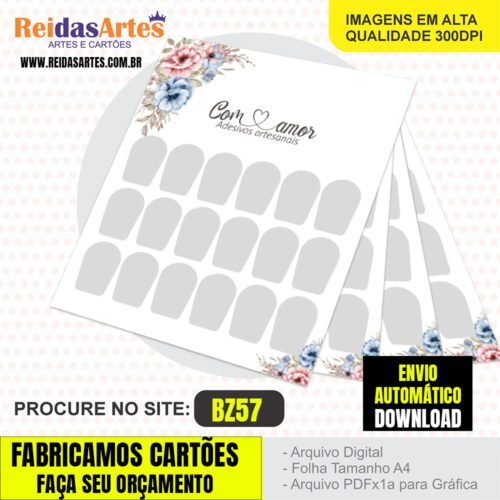 1 Arte Mini 9 Pares 9x10cm - BZ57 7
