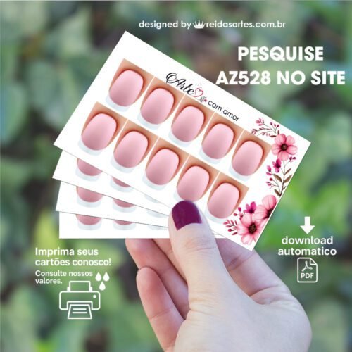 Kit 10 Artes 5 Pares 9x5cm - AZ528 - Image 10