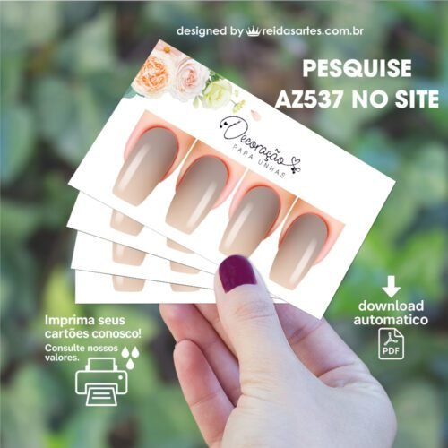 Kit com 26 Artes em PDF Casadinha 9x5cm - AZ537 - Imagem 11
