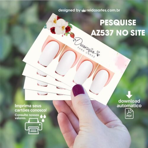 Kit com 26 Artes em PDF Casadinha 9x5cm - AZ537 - Imagem 8