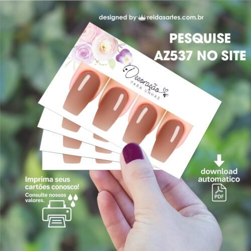 Kit com 26 Artes em PDF Casadinha 9x5cm - AZ537 - Imagem 5