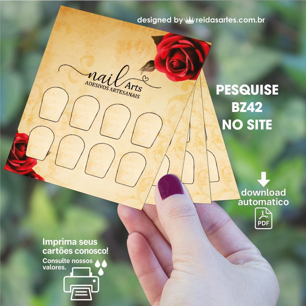 1 Arte Mini 4 Pares 7,5x9cm - BZ42 12