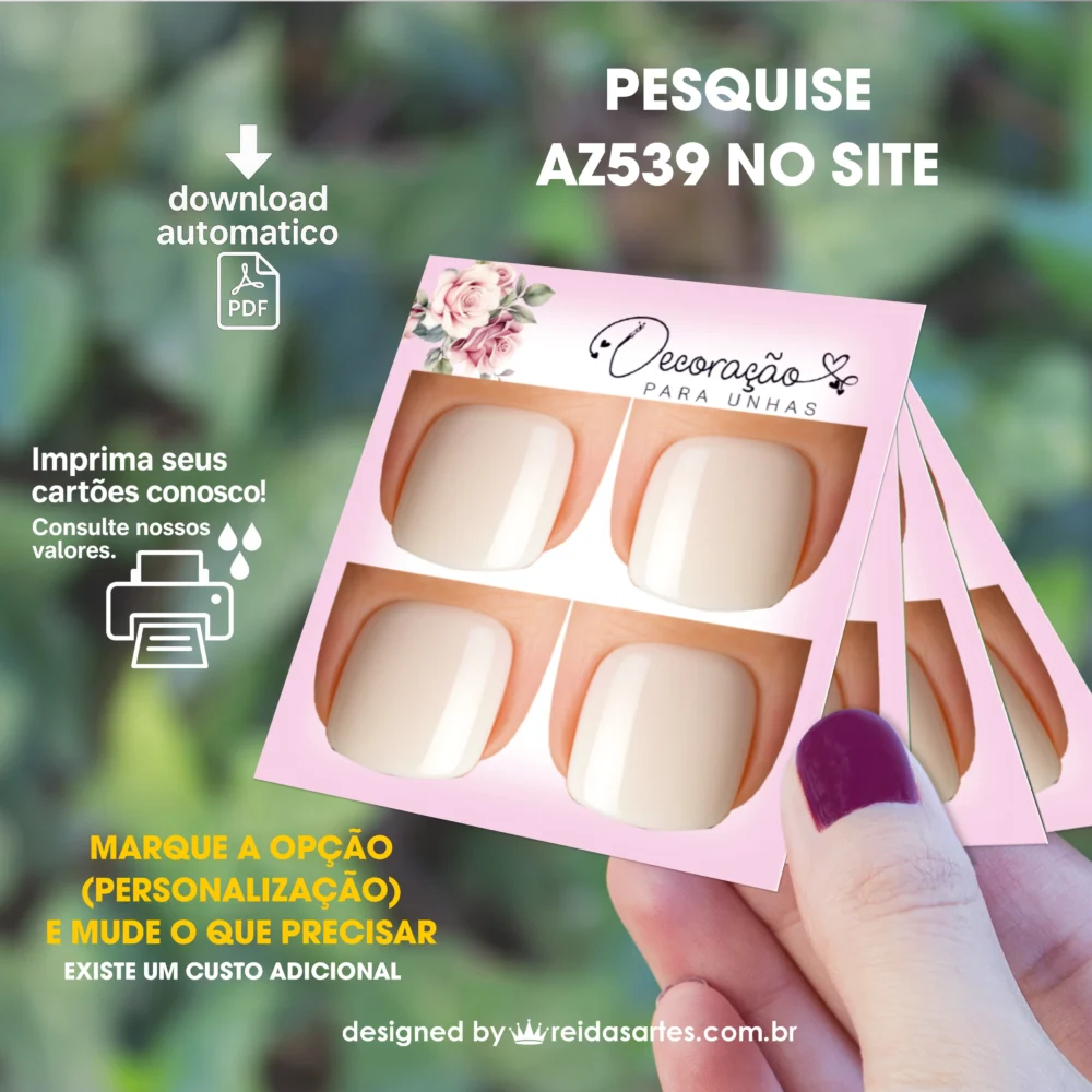 Arte em PDF Casadinha 4,5x5cm - AZ539 4