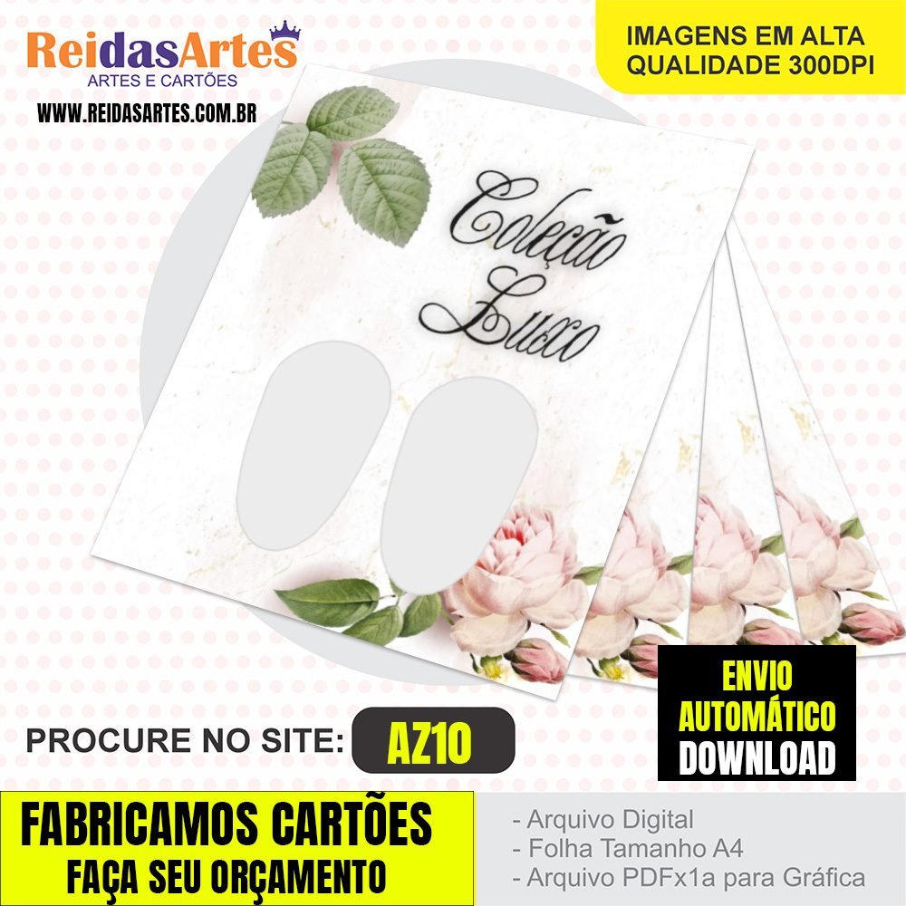 1 Arte Filha Unica 4,5x5cm -  AZ10 1