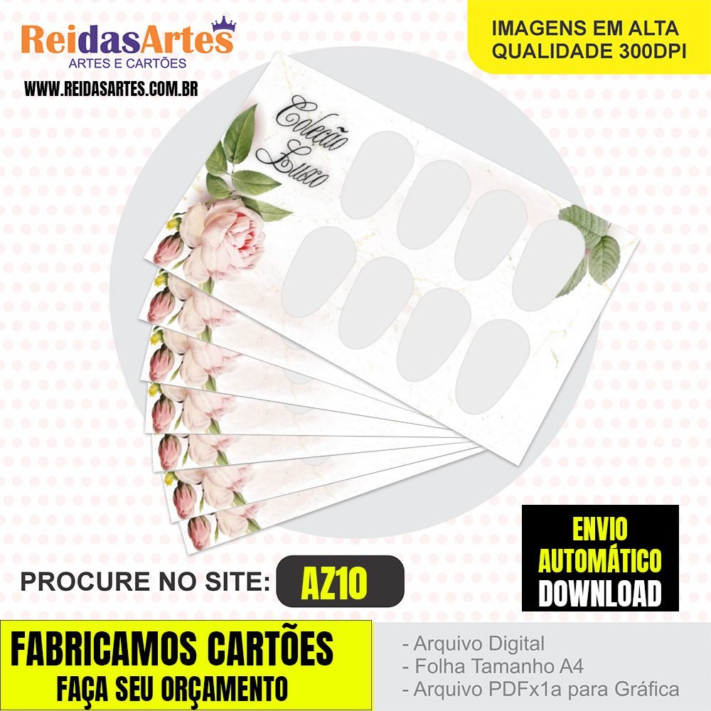 1 Arte 4 Pares 9x5cm -  AZ10 4