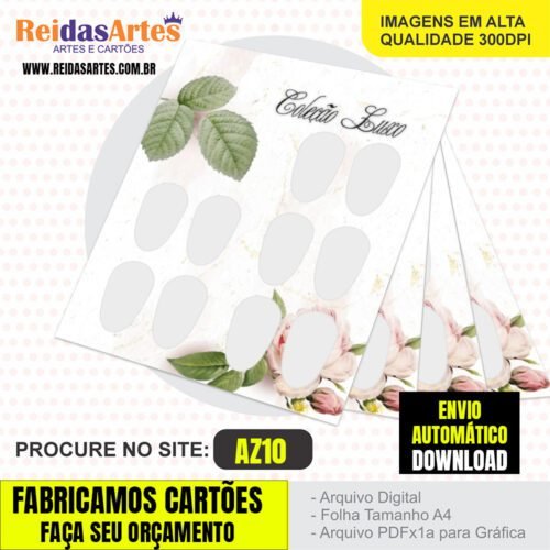 1 Arte Mini 5 Pares 7,5x9cm – AZ10 7
