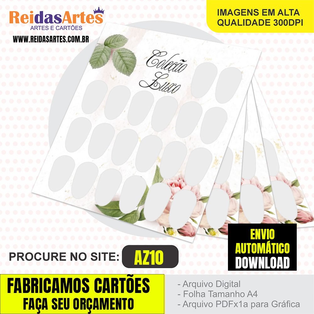 1 Arte Mini 9 Pares 9x10cm -  AZ10 8