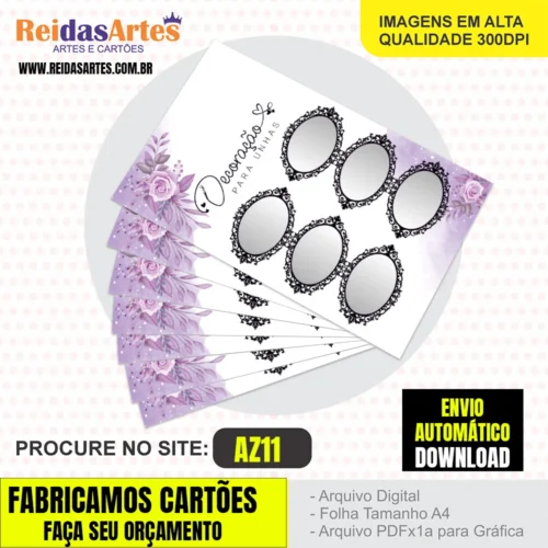 1 Arte 3 Pares 9x5cm - AZ11 3