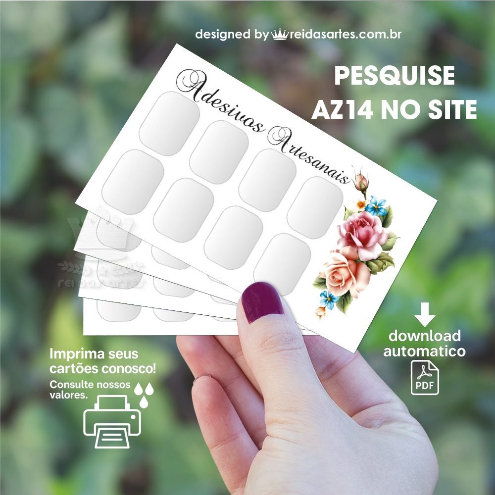 1 Arte 4 Pares 9x5cm -  AZ14 2