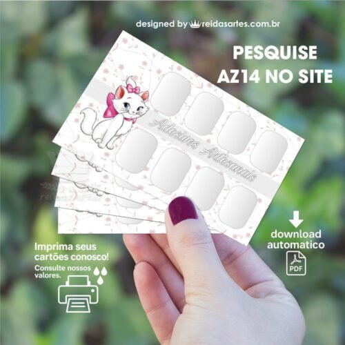 1 Arte 4 Pares 9x5cm -  AZ14 3