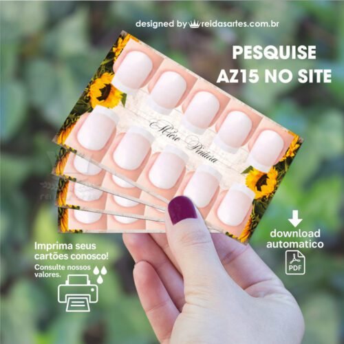 1 Arte 5 Pares 9x5cm -  AZ15 1