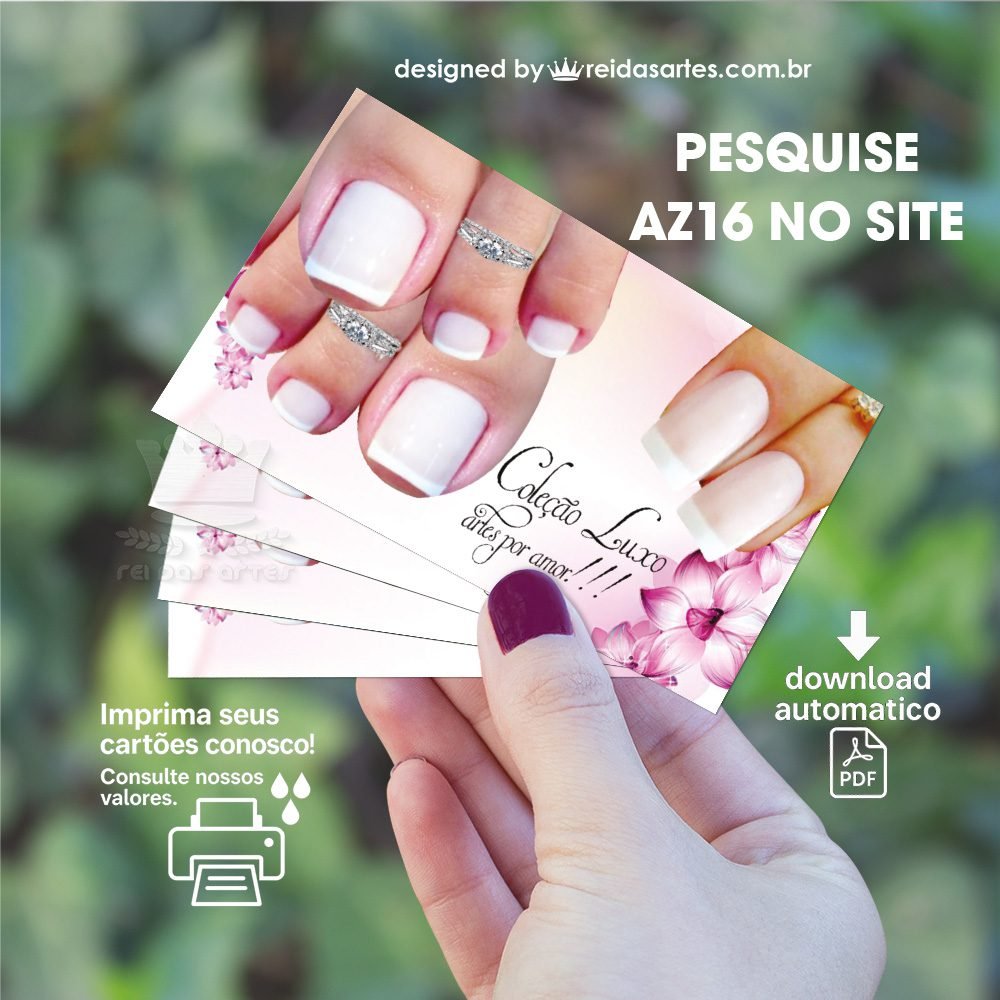 1 Arte Casadinha Mão 9x5cm -  AZ16