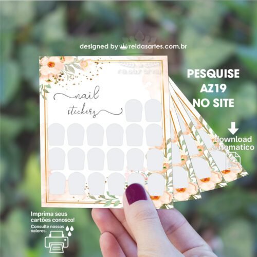 1 Arte Mini 10 Pares 9x10cm -  AZ19 10