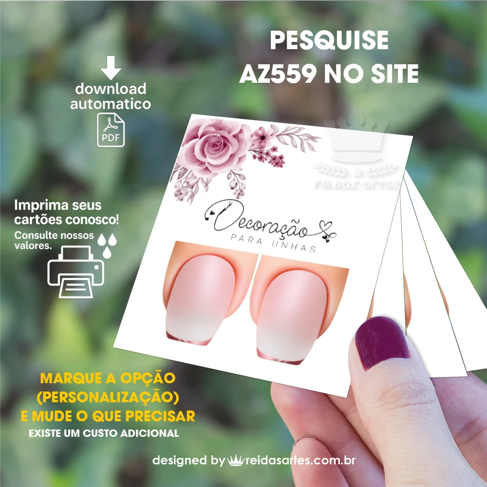 1 Arte Filha Unica 4,5x5cm - AZ559 10