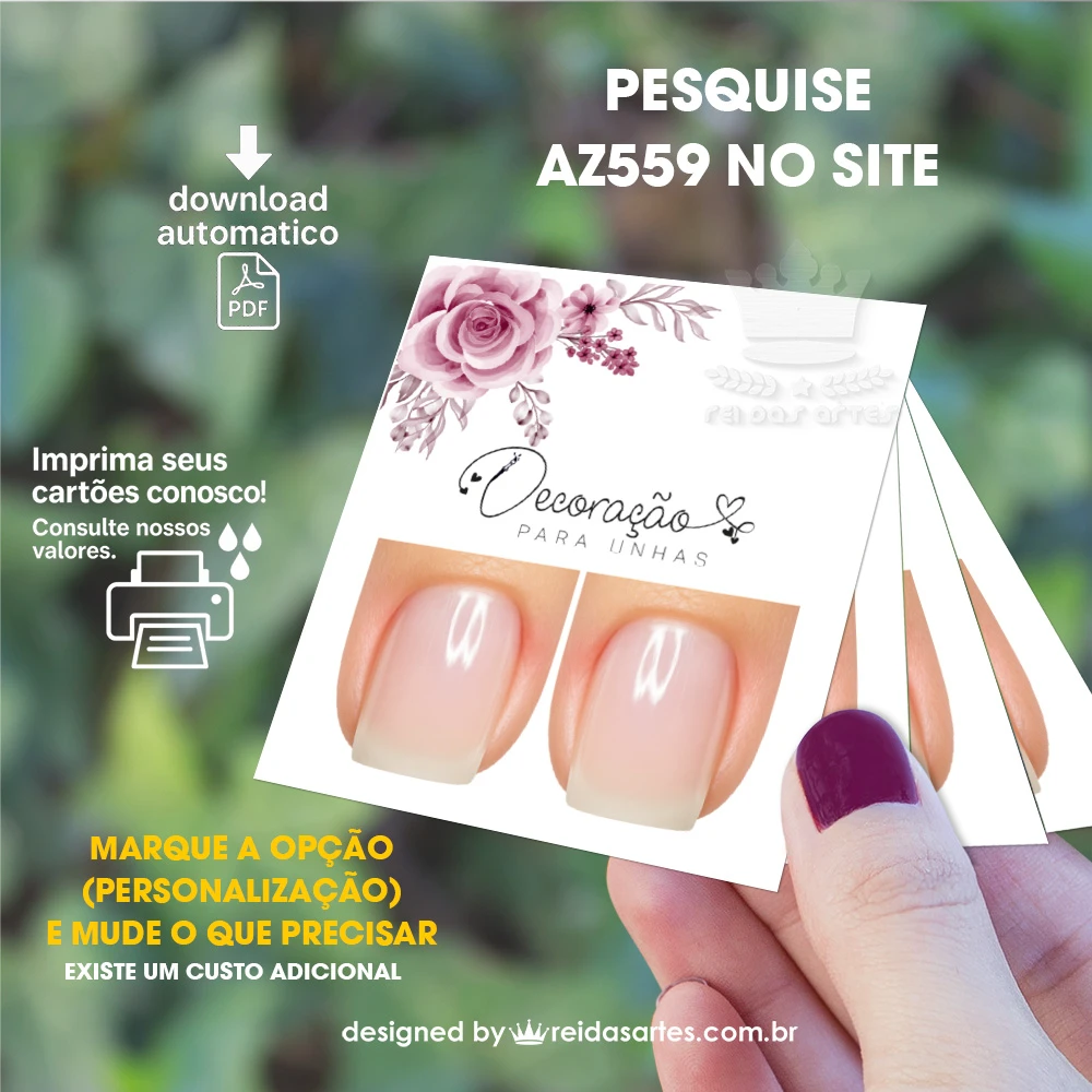 1 Arte Filha Unica 4,5x5cm - AZ559 11