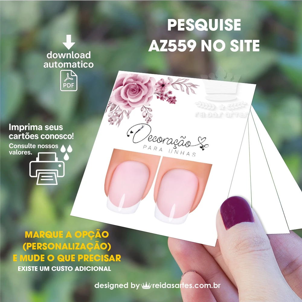 1 Arte Filha Unica 4,5x5cm - AZ559 12