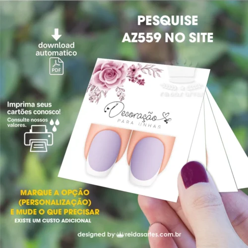 1 Arte Filha Unica 4,5x5cm - AZ559 13