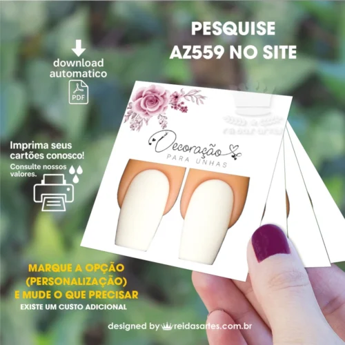 1 Arte Filha Unica 4,5x5cm - AZ559 19