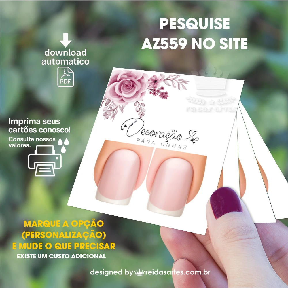 1 Arte Filha Unica 4,5x5cm - AZ559 4