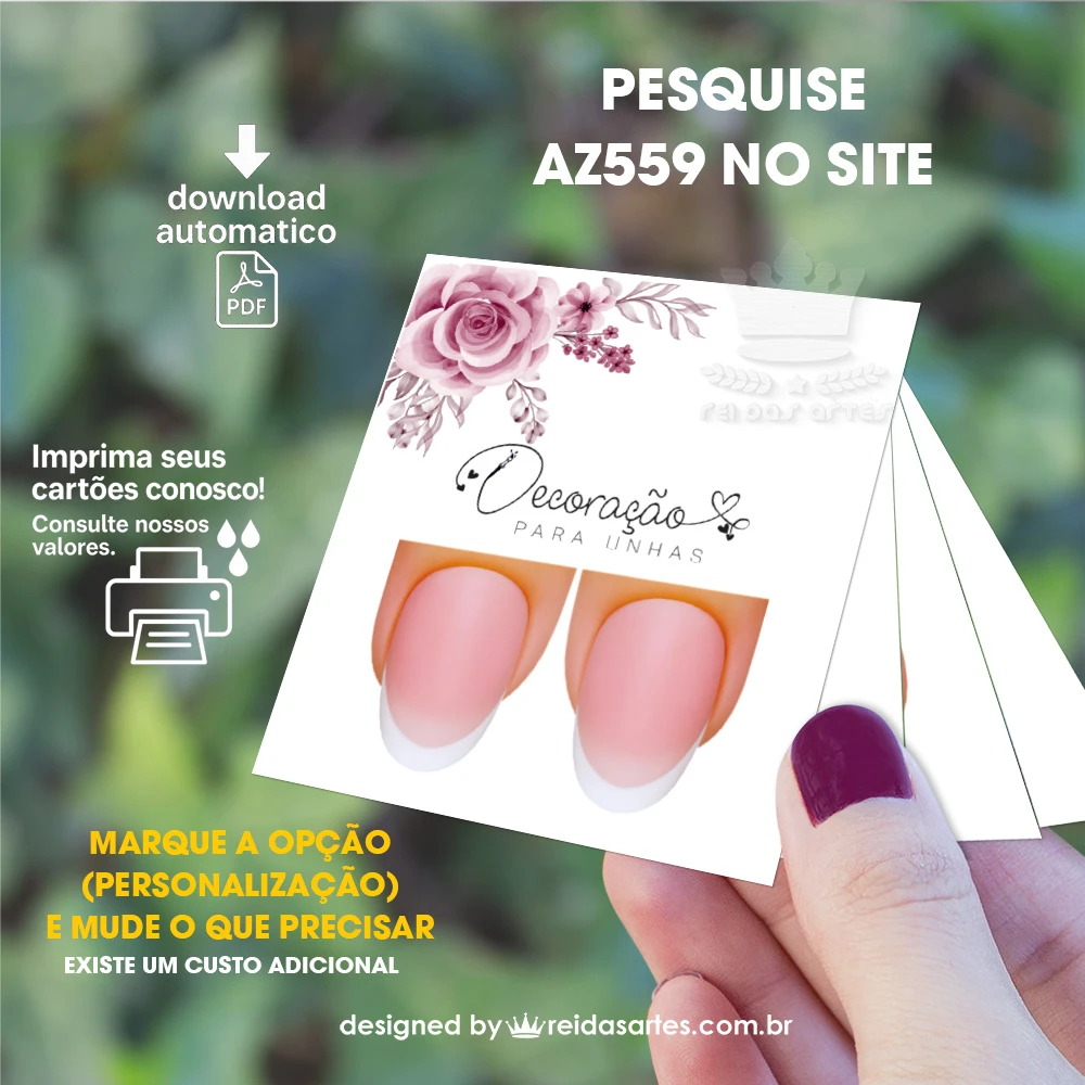 1 Arte Filha Unica 4,5x5cm - AZ559 7