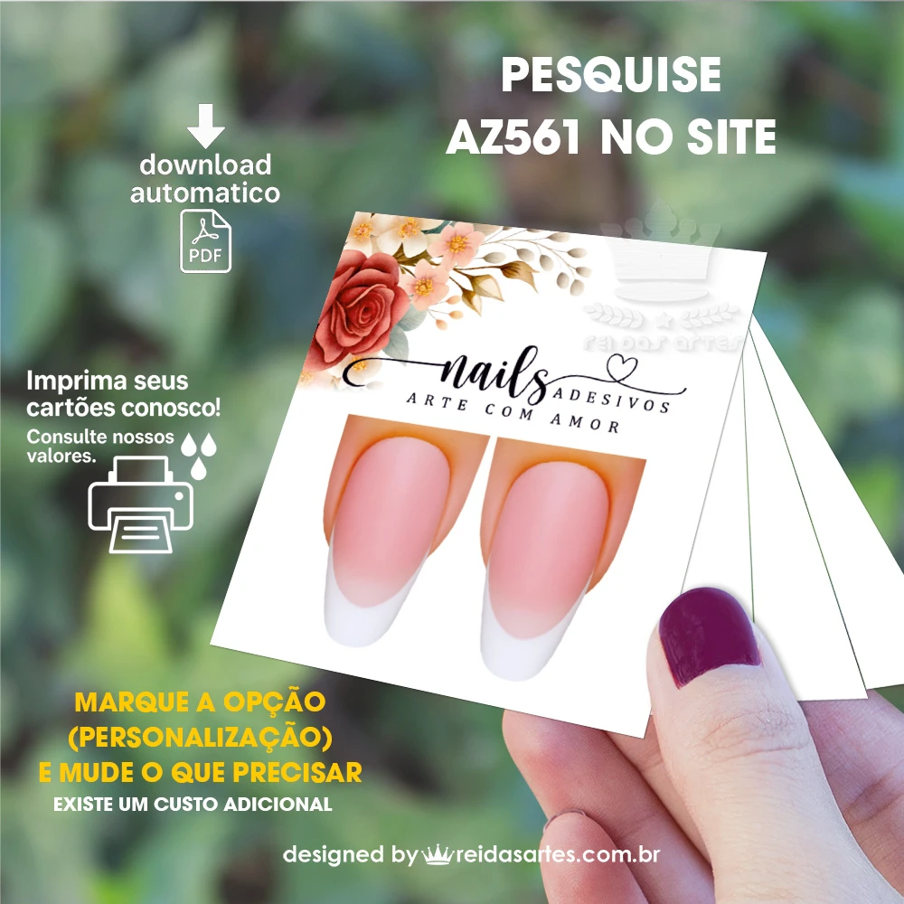 1 Arte Filha Unica 4,5x5cm - AZ561 10