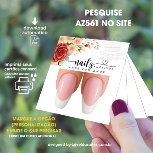 1 Arte Filha Unica 4,5x5cm - AZ561 11