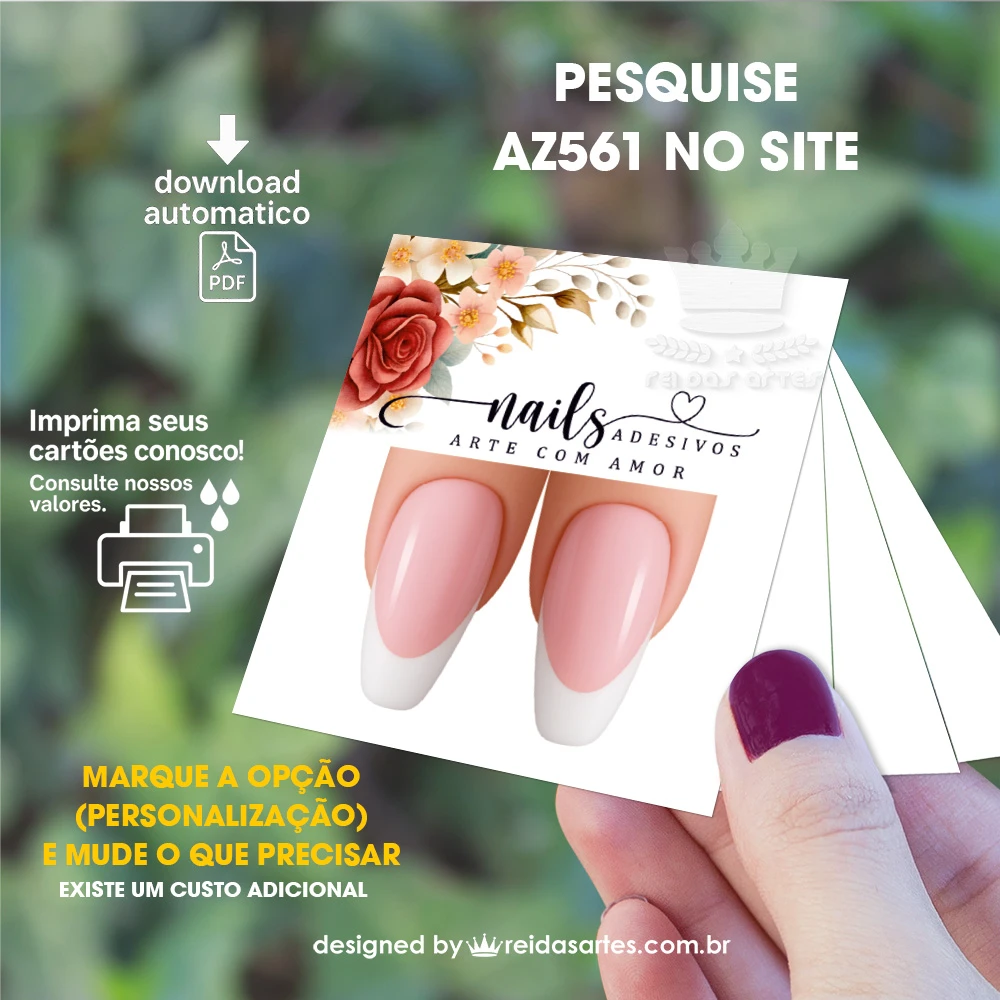 1 Arte Filha Unica 4,5x5cm - AZ561 11