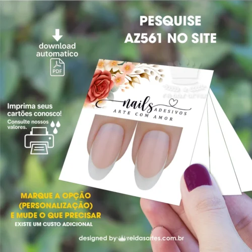 1 Arte Filha Unica 4,5x5cm - AZ561 12