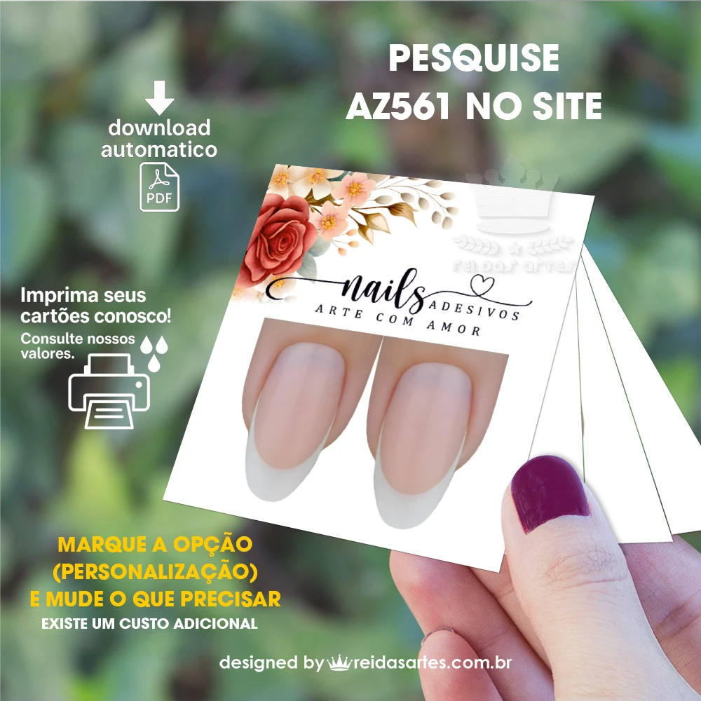 1 Arte Filha Unica 4,5x5cm - AZ561 12