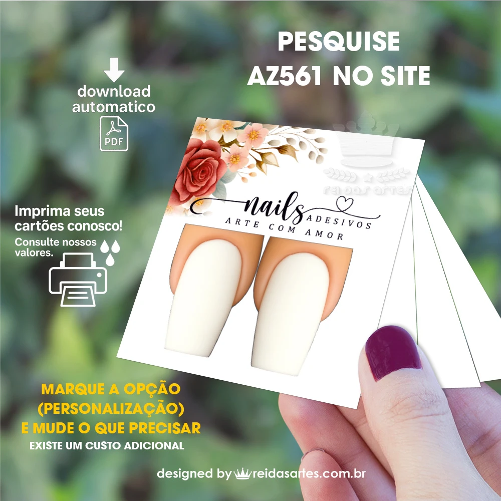 1 Arte Filha Unica 4,5x5cm - AZ561 18