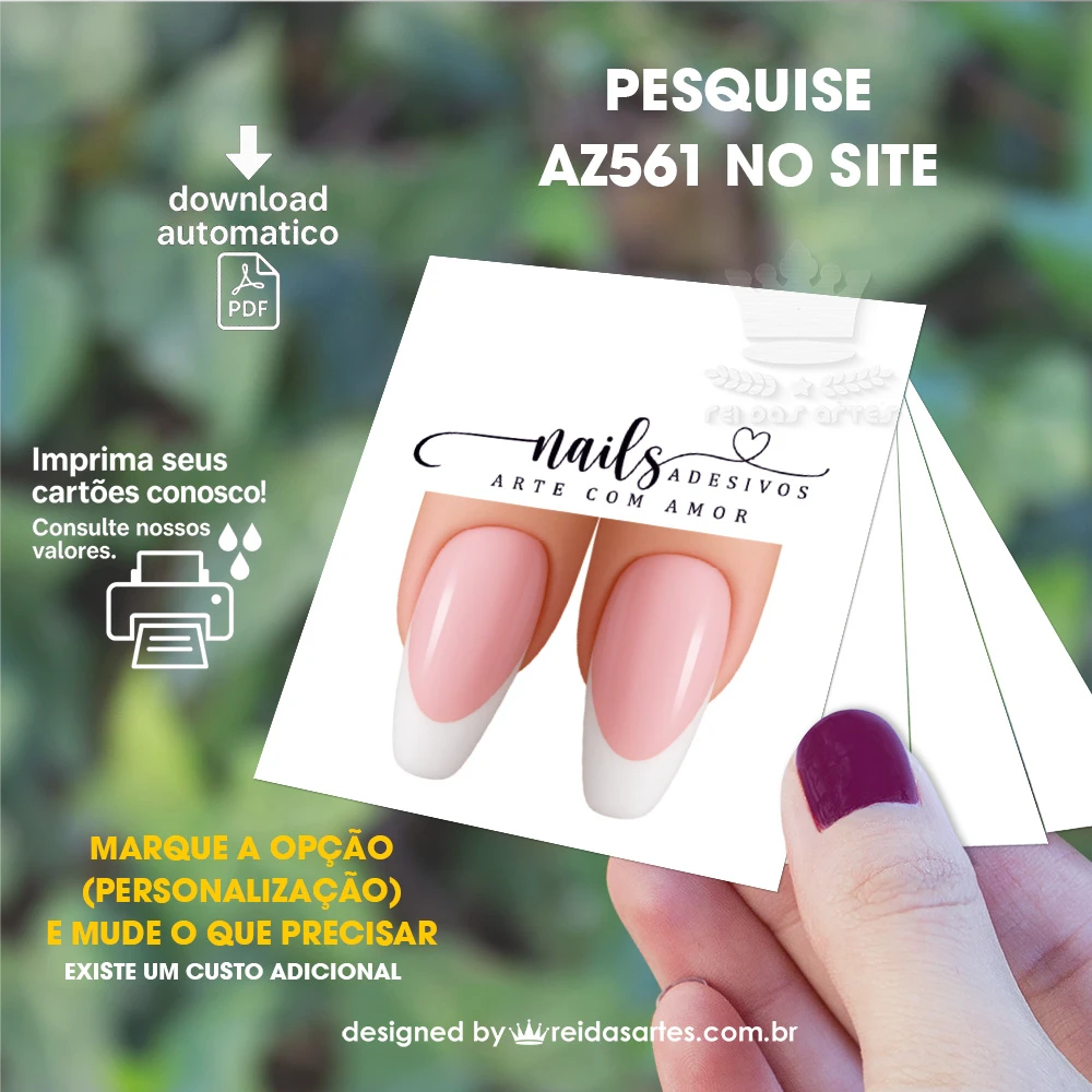 1 Arte Filha Unica 4,5x5cm - AZ561 29