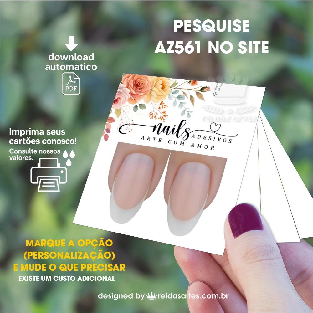 1 Arte Filha Unica 4,5x5cm - AZ561 3