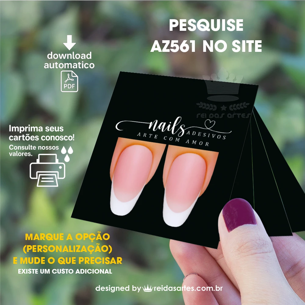 1 Arte Filha Unica 4,5x5cm - AZ561 37