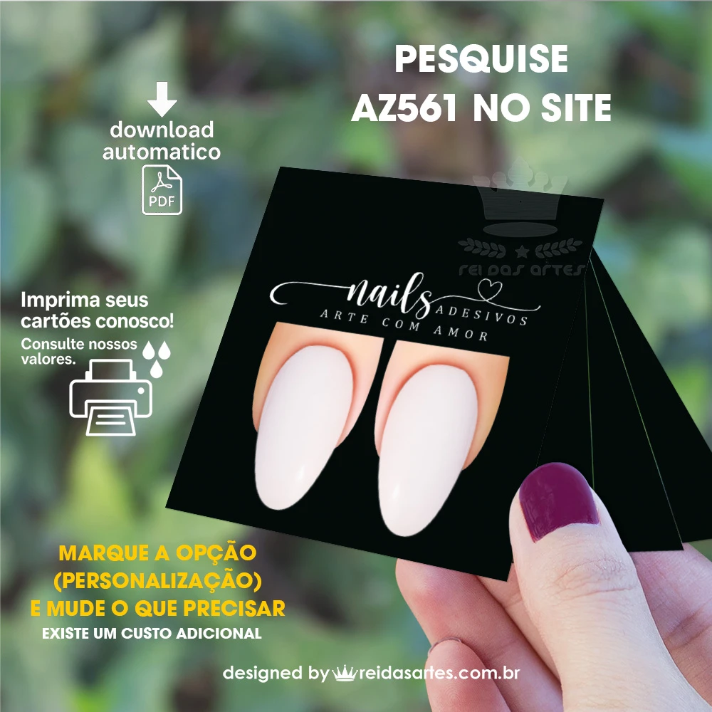 1 Arte Filha Unica 4,5x5cm - AZ561 40