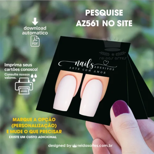 1 Arte Filha Unica 4,5x5cm - AZ561 41