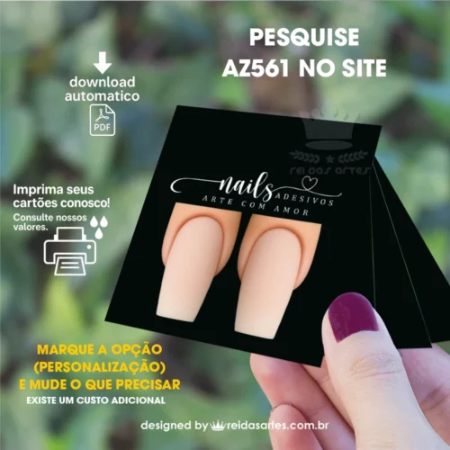 1 Arte Filha Unica 4,5x5cm - AZ561 43