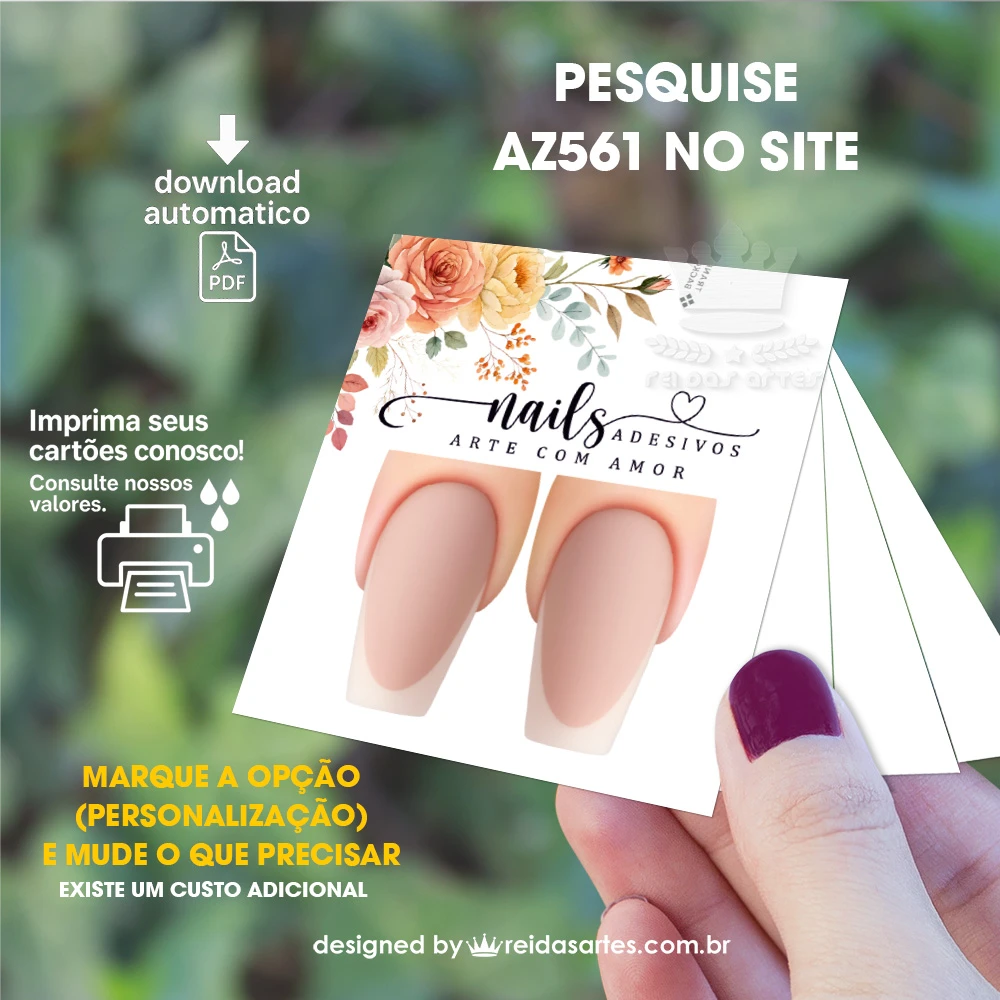 1 Arte Filha Unica 4,5x5cm - AZ561 6